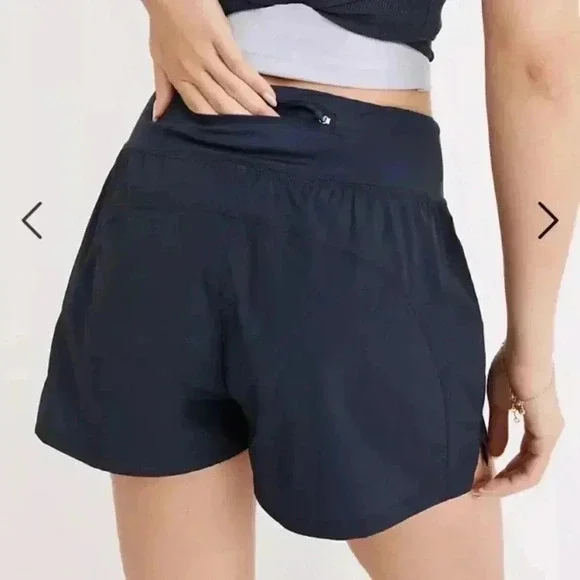 Madewell MWL Running Shorts Navy - Picture 2 of 7